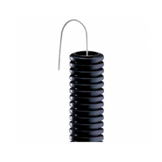 electrice arges - tub copex, flexibil ignifug, cu fir de tragere, 25 mm, gewiss, negru - gewiss - dx15125r
